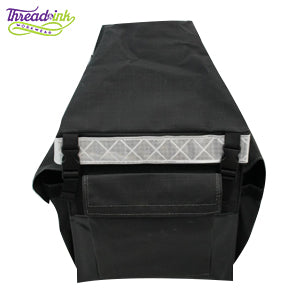 Canvas Mining Crib Bag Backpack Reflective Hightop Hi Top Canvas Crib/ Tool bag with Back pack style straps - Thread and Ink Workwear