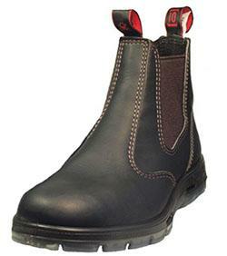 Redback Boots USBOK Steel Cap Slip on Elastic Side - Thread and Ink Workwear