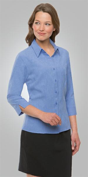 City Collection 2145 Ladies Ezilyn 3/4 Sleeve - Thread and Ink Workwear