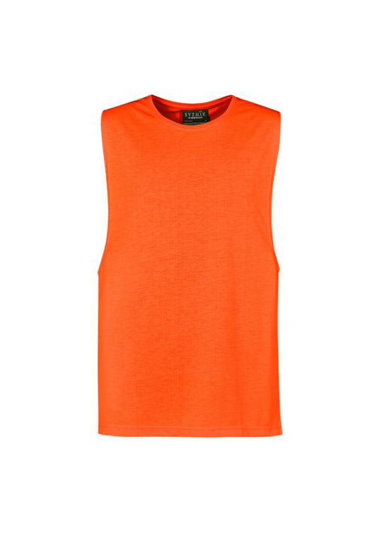 ZH297 Mens Hi Vis Sleeveless Tee