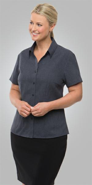 City Collection 2146 Ladies Ezylin S/S - Thread and Ink Workwear