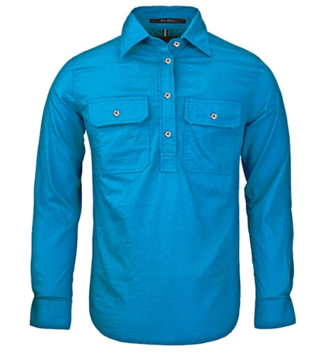 Pilbara RM300CF Ladies Closed Front Shirt 6-14 - Thread and Ink Workwear