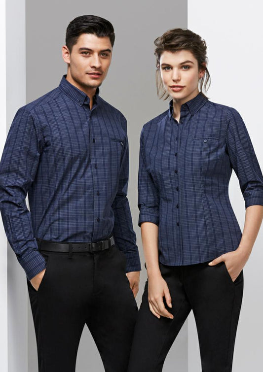 Biz Collection S820LT Harper Ladies 3/4 Shirt - Thread and Ink Workwear