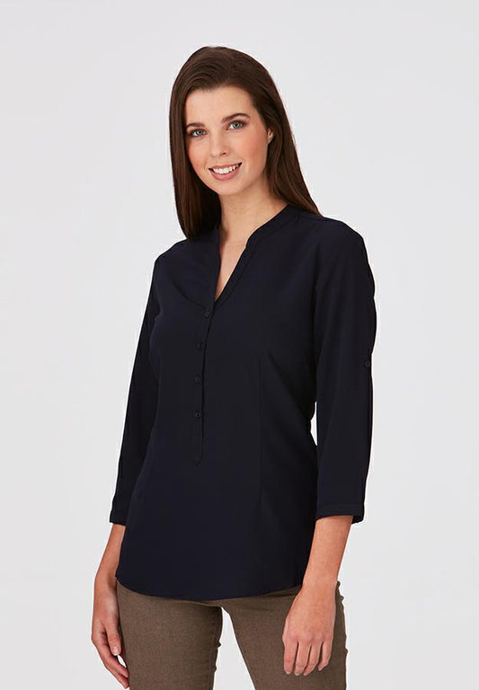 City Collection 2263 Ladies So Ezy 3/4 Sleeve - Thread and Ink Workwear