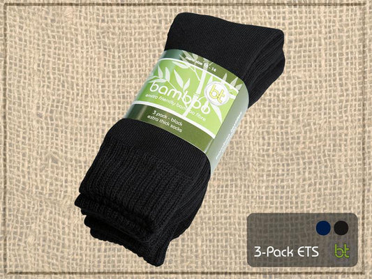 Bamboo Textiles Extra Thick Sock 3 PKT - Thread and Ink Workwear