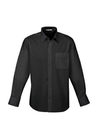 Biz Collection S10510 Base Mens L/S Shirt - Thread and Ink Workwear