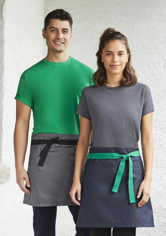 Yes!Chef BA54 1/2 Waist Apron - Thread and Ink Workwear