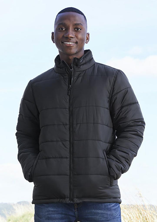 Biz Collection J212M Alpine Mens Puffer Jacket - Thread and Ink Workwear
