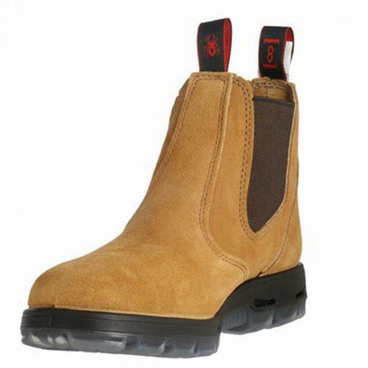 Redback Boots USBBA Steel Toe Elastic Side Seude - Thread and Ink Workwear