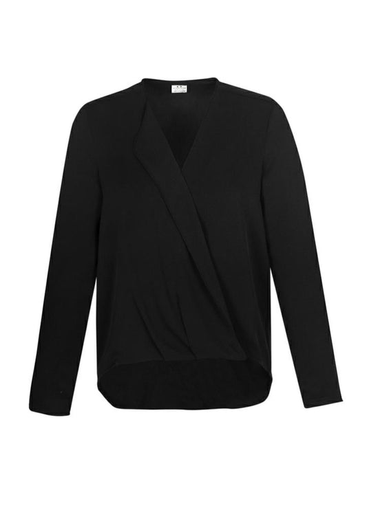 Biz Collection S014LL Ladies Lily Hi-Lo Blouse - Thread and Ink Workwear
