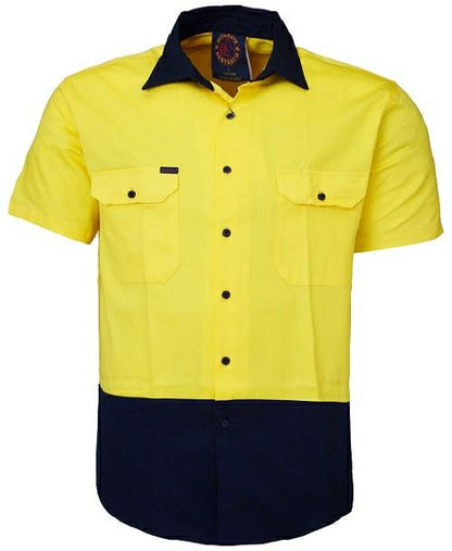 Ritemate Open Front RM1050S Short Sleeve Shirt - Thread and Ink Workwear