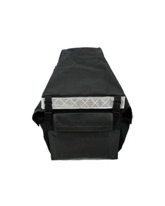 Canvas Mining High Top Reflective Crib Bag Black - Thread and Ink Workwear