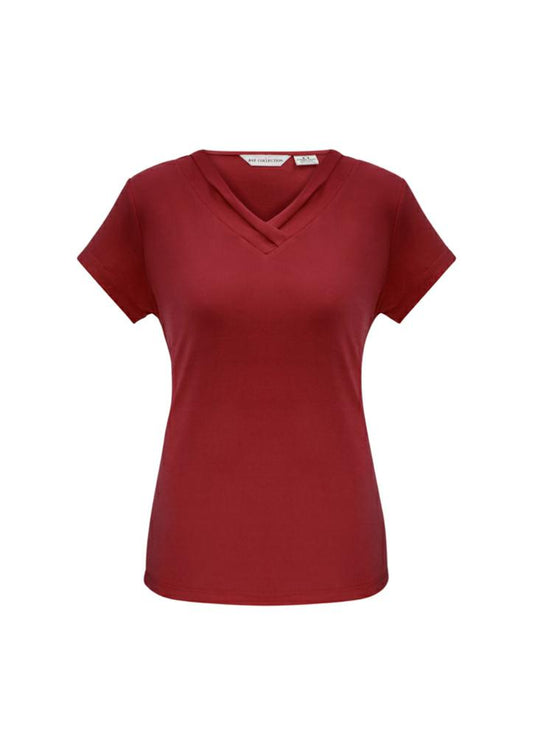 Biz Collection K819LT Ladies Lana S/S Sleeve Top - Thread and Ink Workwear