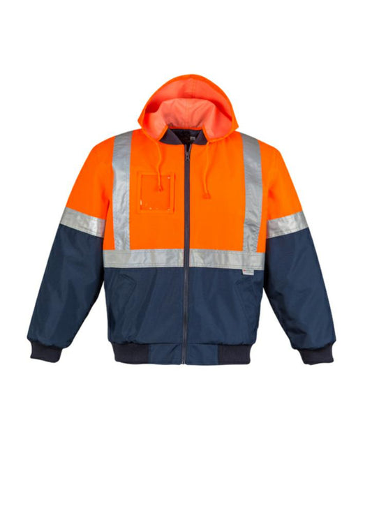 Syzmik ZJ351 Mens HI Vis Quilted Flying Jacket - Thread and Ink Workwear