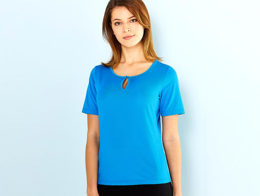 Stencil 1258S Ladies Silvertech Short Sleeve Top - Thread and Ink Workwear