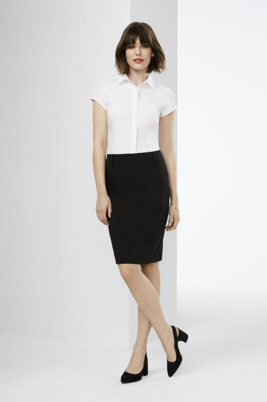 Biz Collection S812LS Euro Ladies Short Sleeve - Thread and Ink Workwear