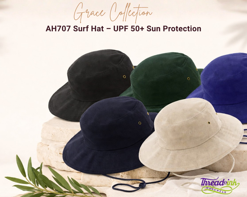 Grace Collection AH707 Surf Hat – UPF 50+ Sun Protection