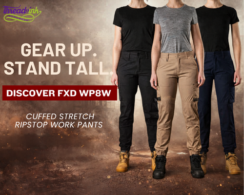 FXD WP8W CUFFED STRETCH RIPSTOP WORK PANTS