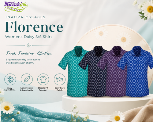 INAURA CS948LS Florence Womens Daisy S/S shirt