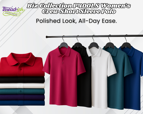 Biz Collection P400LS Women’s Crew Short Sleeve Polo