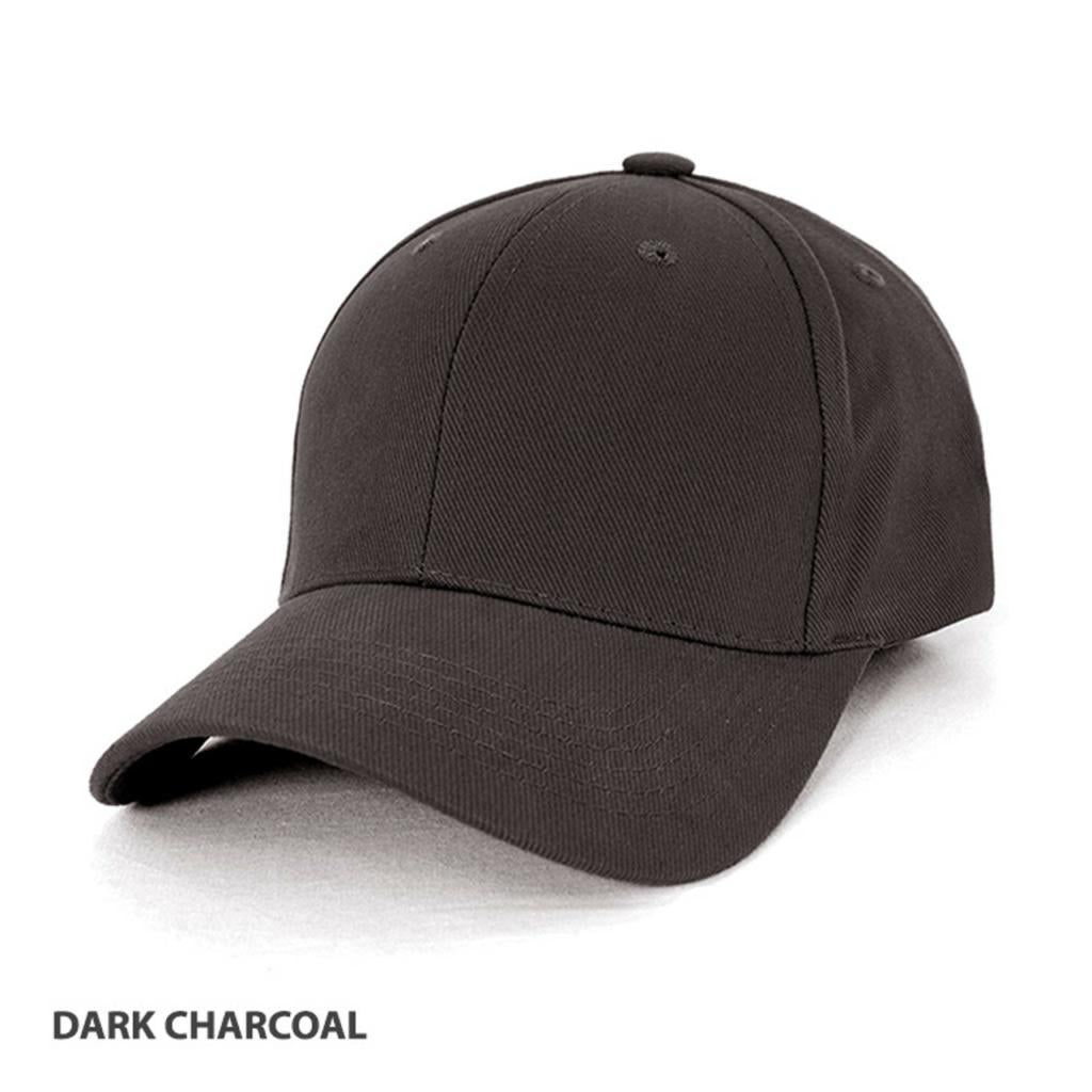 Grace Collection AH230 Heavy Brushed Cotton Cap w/ Logo-  100 QTY