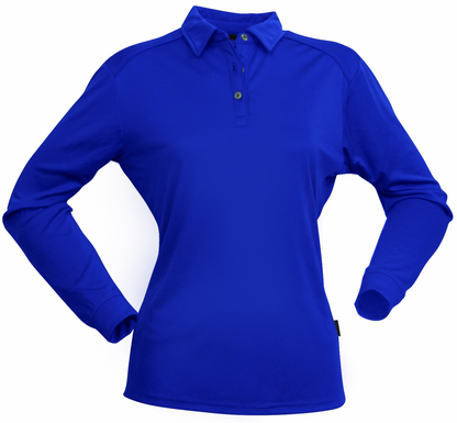 Stencil 1143 Womens Long Sleeve Freshen Polo