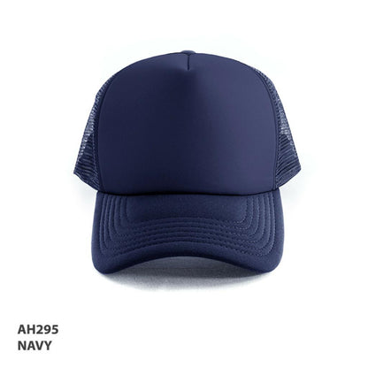 Grace Collection AH295 Polymesh Trucker Cap w/ Logo - 100 QTY