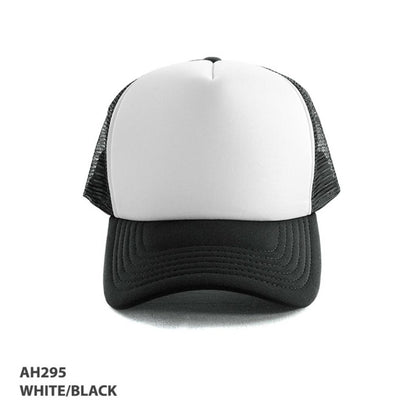 Grace Collection AH295 Polymesh Trucker Cap w/ Logo - 50 QTY