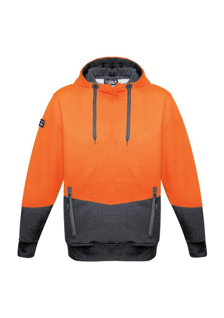 ZT477 Unisex Hi Vis Textured Jacquard Hoodie