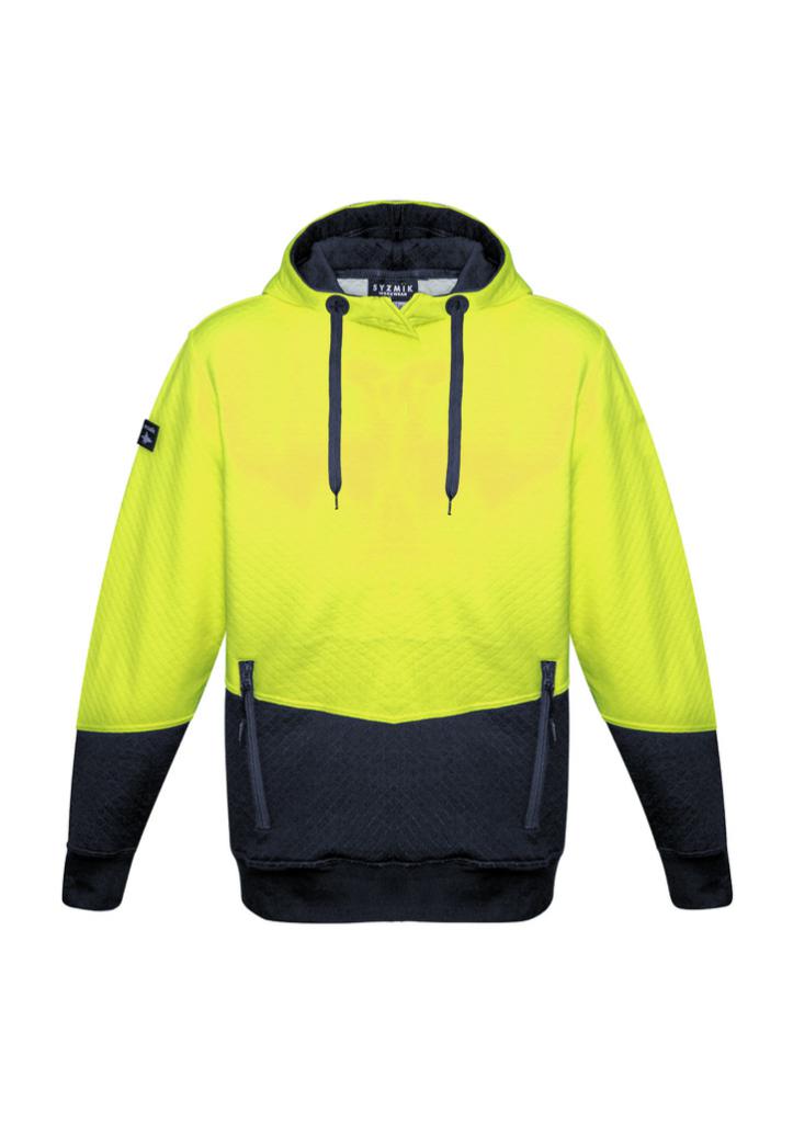 ZT477 Unisex Hi Vis Textured Jacquard Hoodie