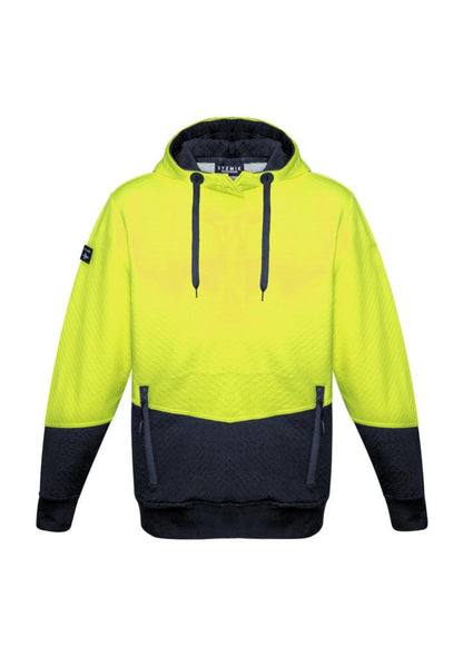 ZT477 Unisex Hi Vis Textured Jacquard Hoodie
