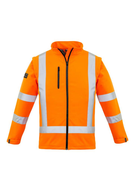 ZJ770 HiVis NSW Rail X Back 2in1 Softshell Jacket