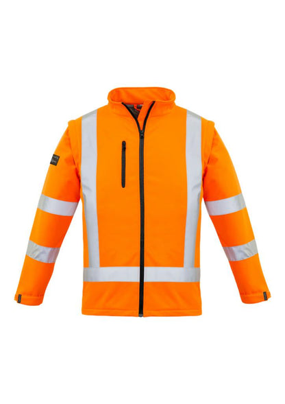 ZJ770 HiVis NSW Rail X Back 2in1 Softshell Jacket