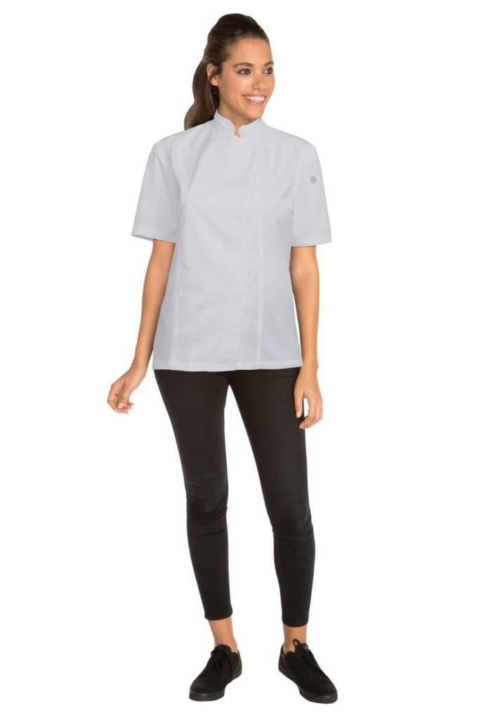 Chef Works BCWSZ006 Springfield Ladies Chef Jacket - Thread and Ink Workwear