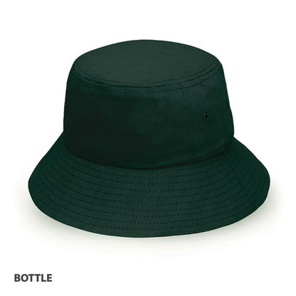 Grace Collection AH715 Heavy Brushed Cotton Bucket Hat w/ Logo - 250 QTY - Thread and Ink Workwear