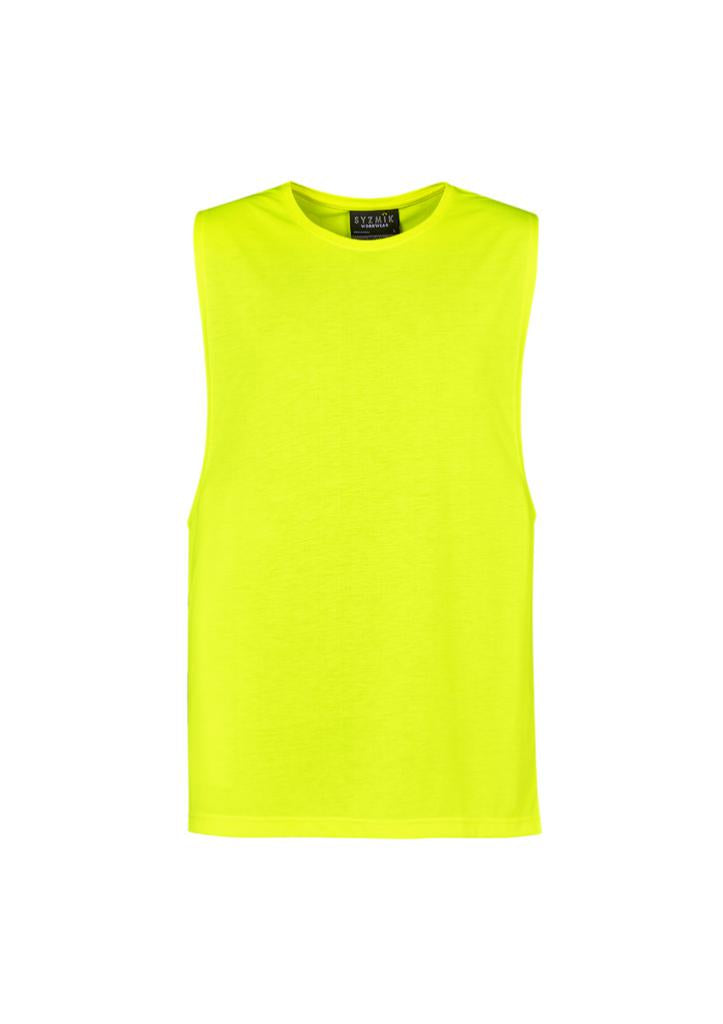 ZH297 Mens Hi Vis Sleeveless Tee