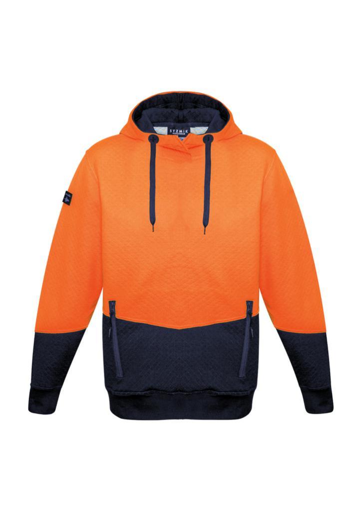 ZT477 Unisex Hi Vis Textured Jacquard Hoodie