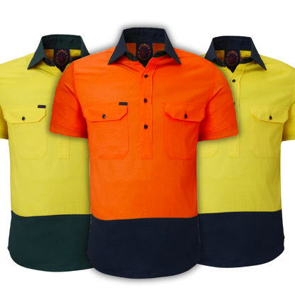 RiteMate RM105CFS Two Tone Short Sleeve