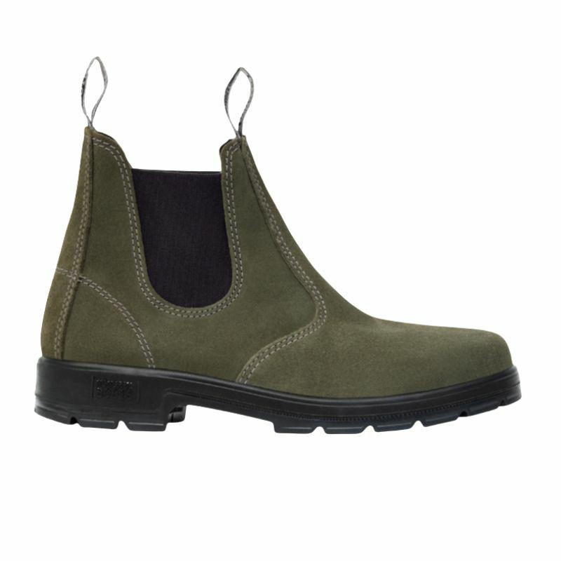 Mongrel K9-1 Chelsea Cut Elastic Sided Boo-Olive