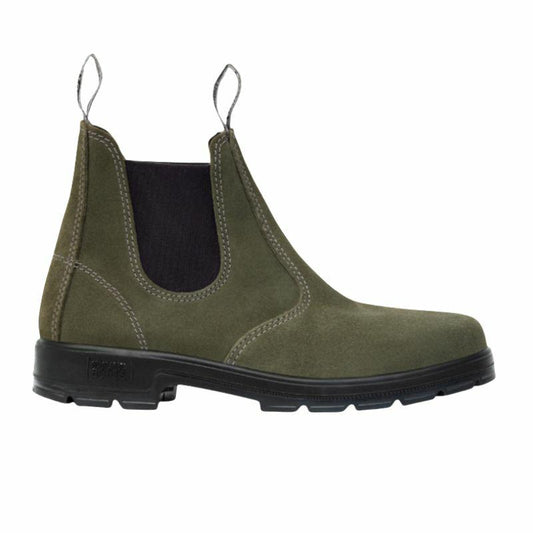 Mongrel K9-1 Chelsea Cut Elastic Sided Boo-Olive