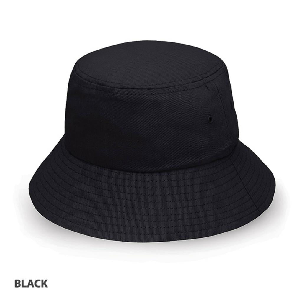 Grace Collection AH715 Heavy Brushed Cotton Bucket Hat w/ Logo - 500 QTY