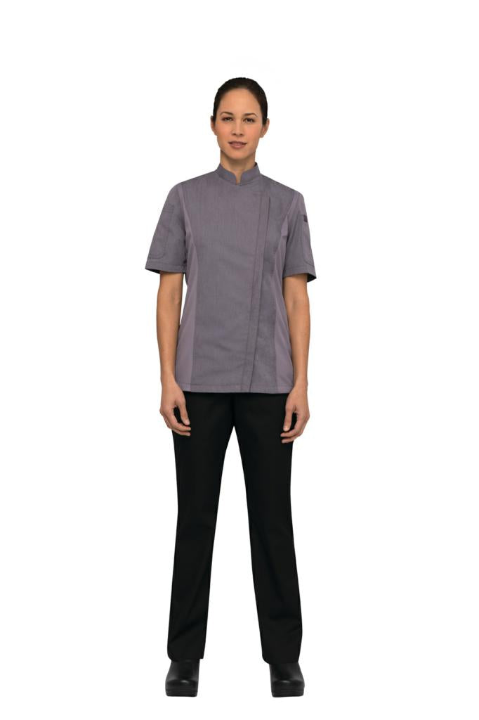 Chef Works BCWSZ006 Springfield Ladies Chef Jacket - Thread and Ink Workwear