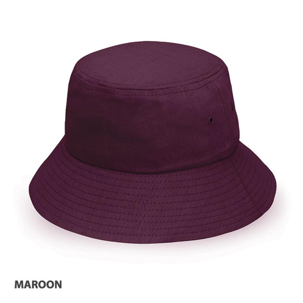 Grace Collection AH715 Heavy Brushed Cotton Bucket Hat w/ Logo - 250 QTY - Thread and Ink Workwear