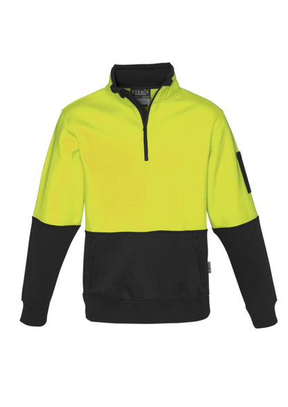 ZT476 Unisex Hi Vis 1/2 Zip Pullover