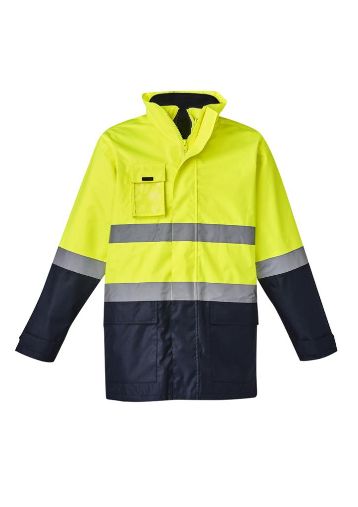 ZJ220 Mens Hi Vis Basic 4 In 1 Waterproof Jacket