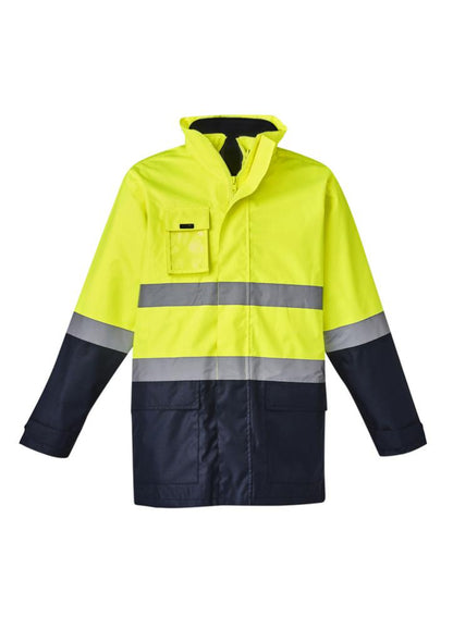 ZJ220 Mens Hi Vis Basic 4 In 1 Waterproof Jacket