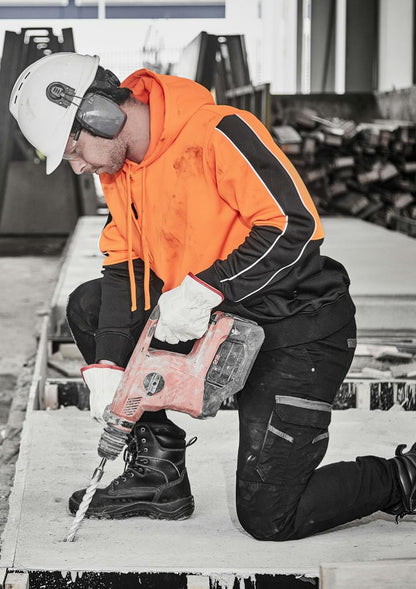 ZT484 Unisex Hi Vis Pullover Hoodie