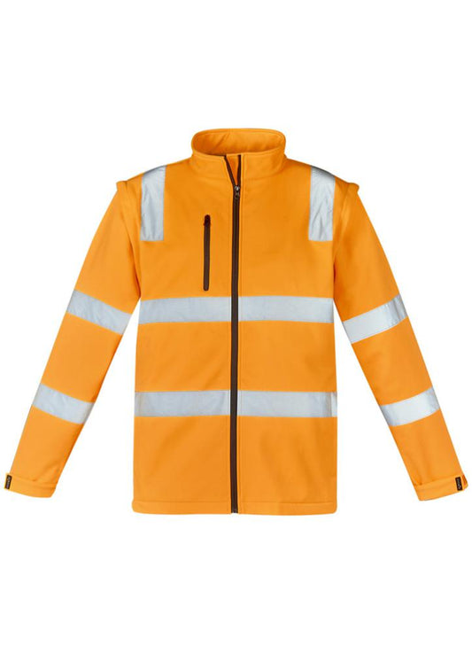 ZJ780 Unisex Hi Vis VIC Rail 2In1 Softshell Jacket