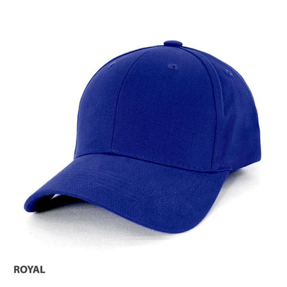 Grace Collection AH230 Heavy Brushed Cotton Cap w/ Logo - 1000 QTY - Thread and Ink Workwear