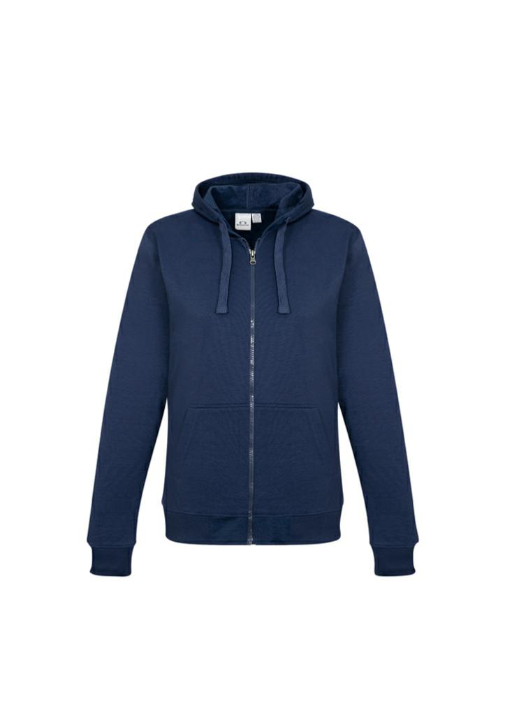 Biz Collection SW762L Ladies Crew Zip Hoodie